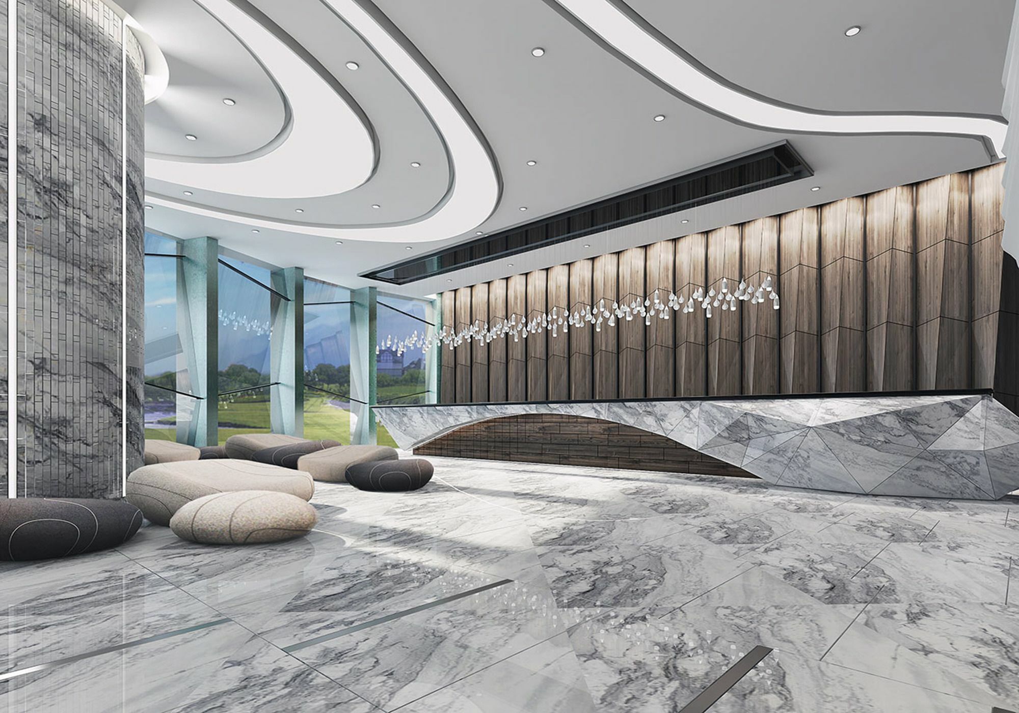 Fraser Place Puteri Harbour Nusajaya  Luaran gambar Interior of the hotel